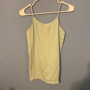 Spaghetti-strap tank top